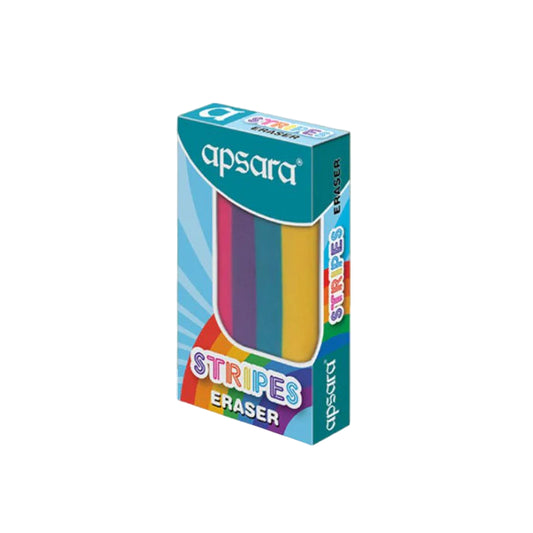 Apsara STRIPES Eraser (Pack of 5)