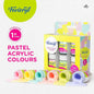 Fevicryl PASTEL ACRYLIC Colours (6 Shades)