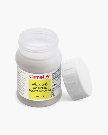 Camel Artist Acrylic Gloss Medium 500ml