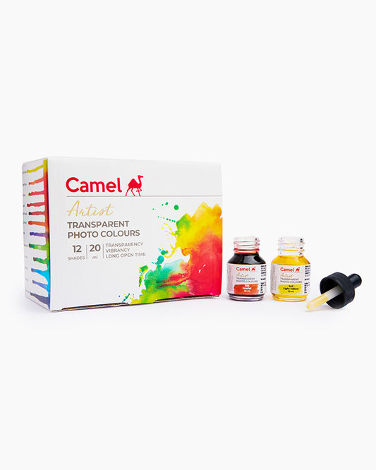 Camel Artist Transparent Photo Colour 20ml (12 Shades)