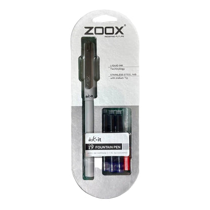 Zoox INK-IT i9 Fountain Pen- Blue