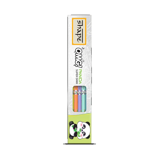 Shape OMG Panda Pencil (Pack of 10)