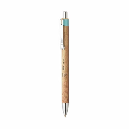 Flair WOODY CLIQ Ball Pen (Pack of 5)