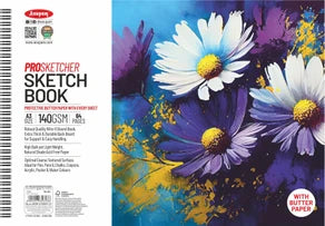 Shipra A3 Sketch Book with Butter Paper 50 Sheets