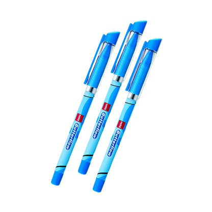 Cello BUTTER FLOW SIMPLY Ball Pen- Blue (Pack of 5)