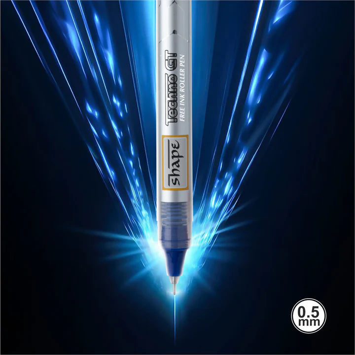 Shape TECHNO-GT Roller Pen (Pack of 10)