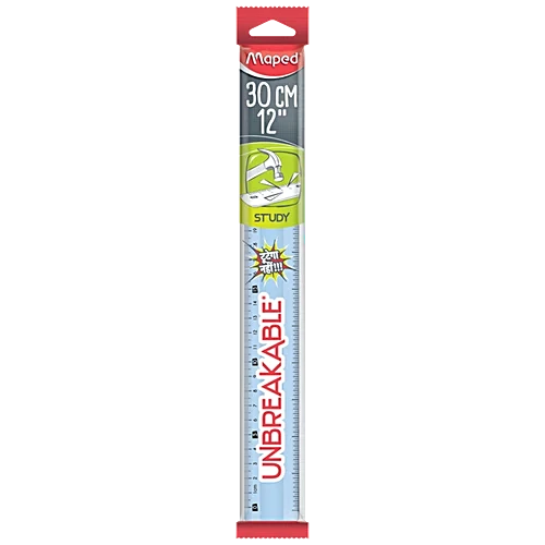 Maped STUDY UNBREAKABLE RULER 30cm