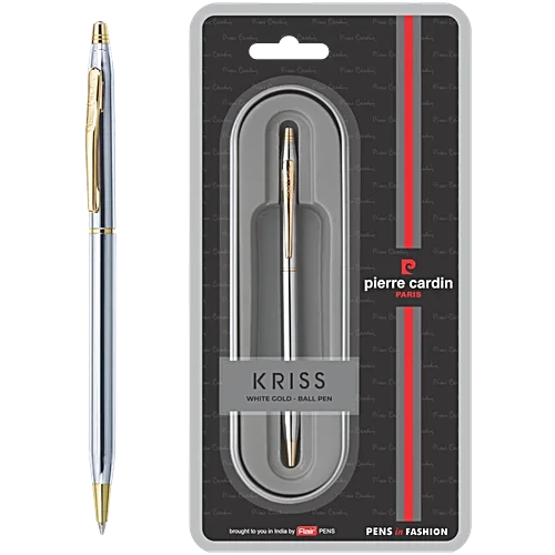 Pierre Cardin KRISS WHITE GOLD Ball Pen