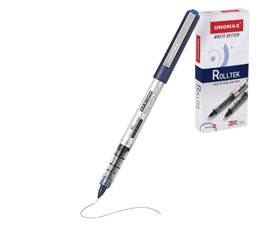 Unomax Rolltek Liquid Roller Pen (Pack of 10)