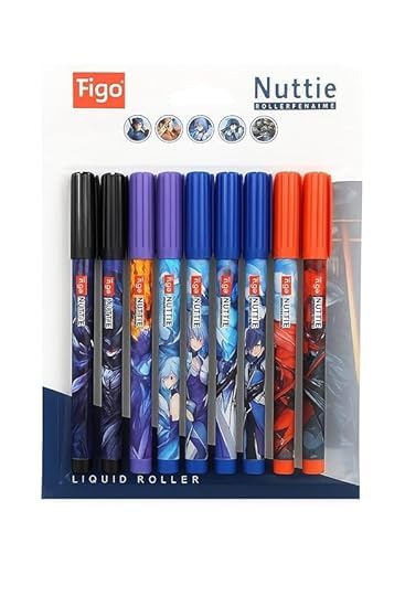 Figo NUTTIE Liquid Roller Pen (Pack of 10)