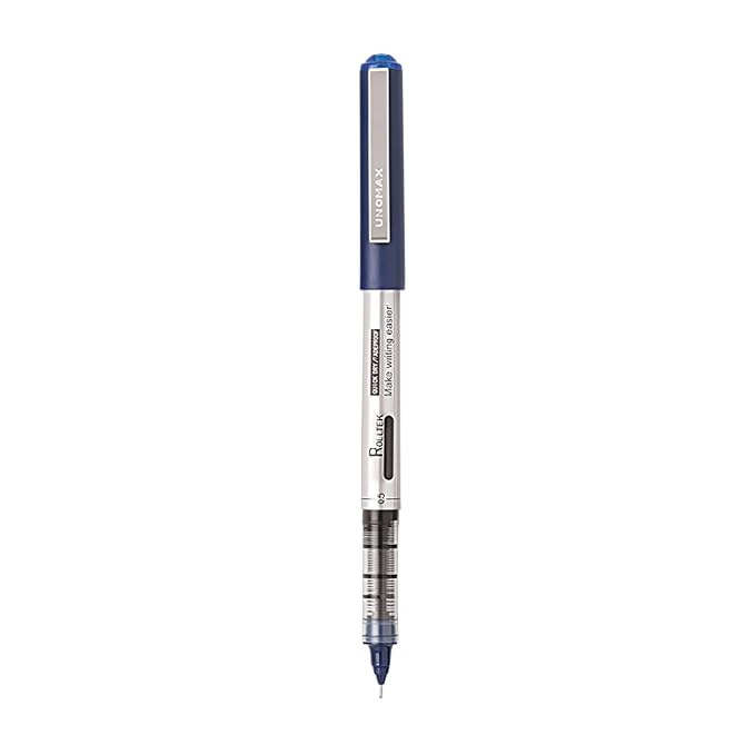 Unomax Rolltek Liquid Roller Pen (Pack of 10)