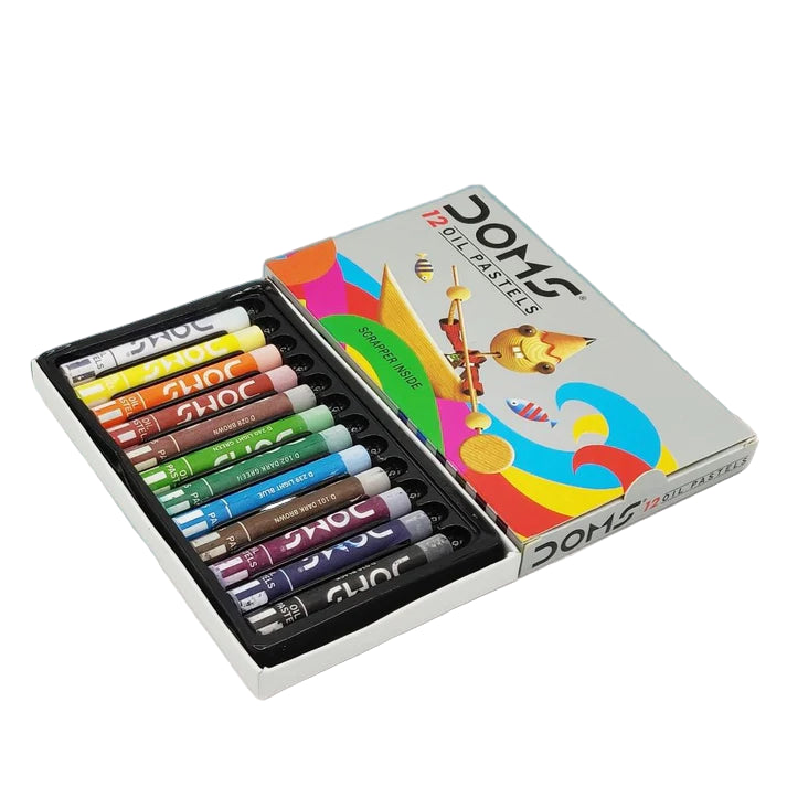 Doms OIL PASTEL (12 Shades)