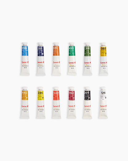 Camel Artist Oil Colour 20ml (12 Shades)