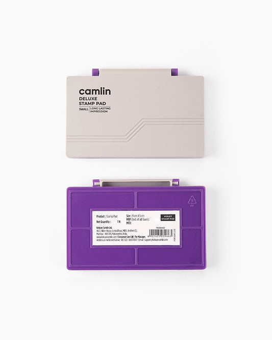 Camlin Stamp Pad Small - Voilet (Pack of 2)