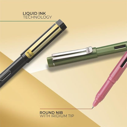 Zoox INK-IT GOLD A9 Fountain Pen- Blue