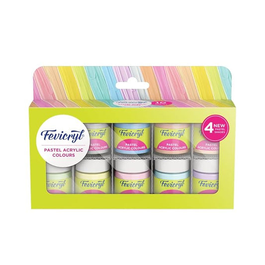 Fevicryl PASTEL ACRYLIC Colour (10 Shades)