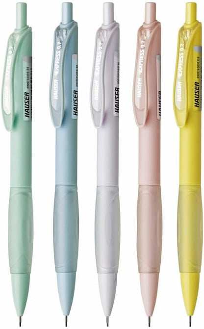 Hauser Artz Mechanical Pencil EXPRESS 0.7mm With Lead Tube (Pack of 5)