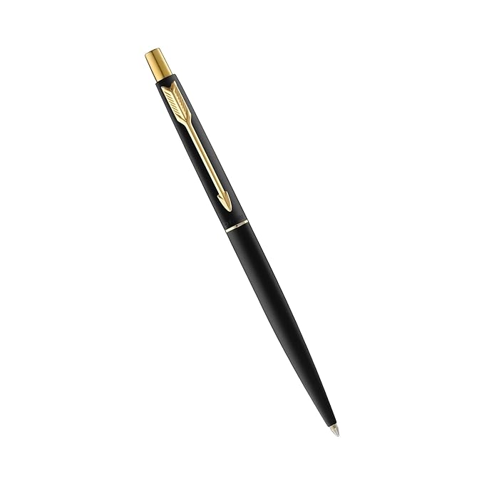 Parker CLASSIC MATTE BLACK Ball Pen With Gold Trim