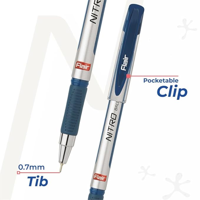 Flair NITRO Ball Pen (Pack of 10)