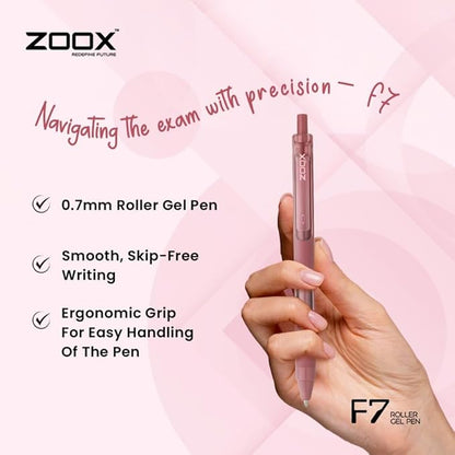 Zoox F7 Roller Gel Pen- Blue