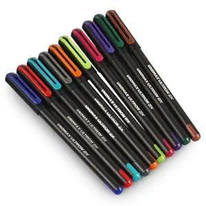 Unomax ULTRON FASHION Ball Pen (10 Pcs Set)
