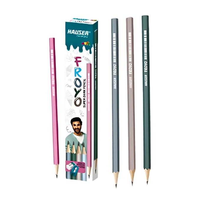 Hauser Artz FROYO Wooden Pencil (10 Pcs Box)