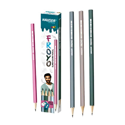 Hauser Artz FROYO Wooden Pencil (10 Pcs Box)