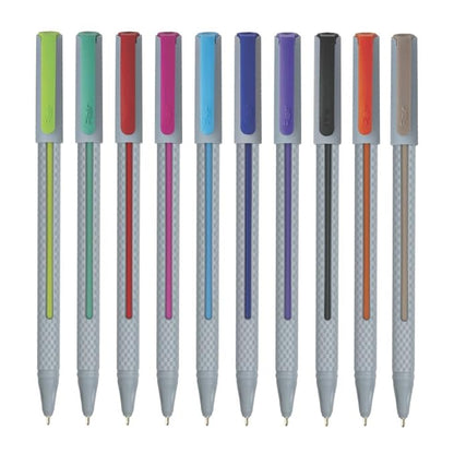 Flair YOLO TRENDZ Ball Pen (Set of 10 Colours)