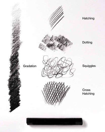 Camel Charcoal Compressed Stick (Pack of 5)