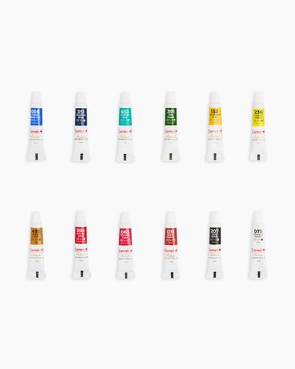 Camel Artist Water Colour Tube 5ml (12 Shades)