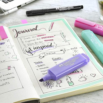 Faber-Castell  ASSORTED PASTEL Textliner (Set of 5)