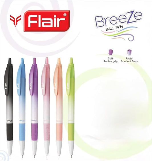 Flair BREEZE Ball Pen (Pack of 10)