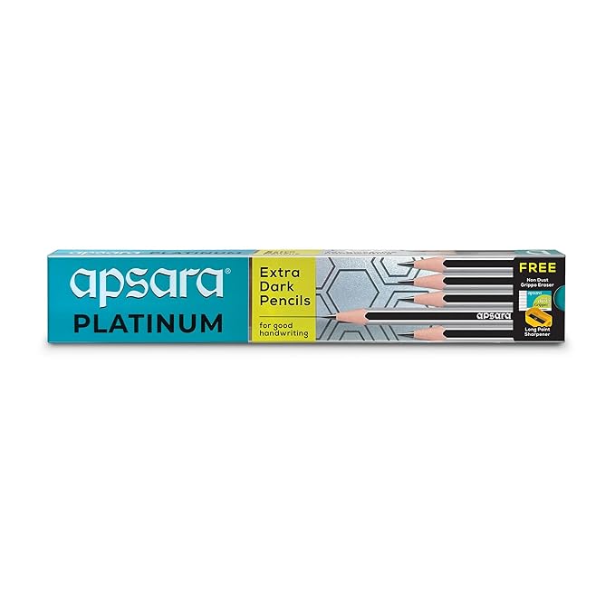 Apsara PLATINUM Pencil (Pack of 10)