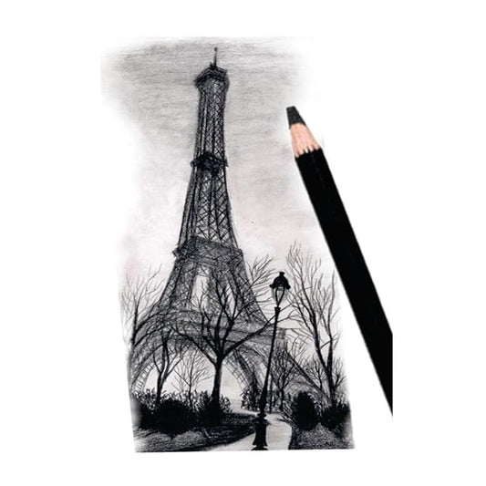 Artline LOVE-ART CHARCOAL Pencil (Set of 3)