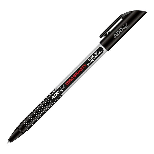 Add Gel Zero Gravity Gel Pen- Black (Pack Of 5)