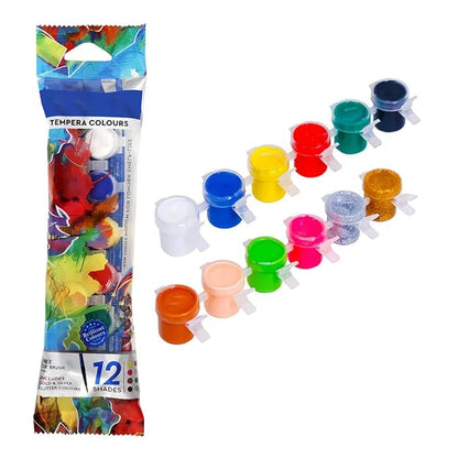 Doms TEMPERA Water Colour (12 Shades)