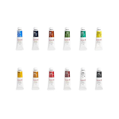 Camel Artist Oil Colour 9 ml Tube (12 Shades)