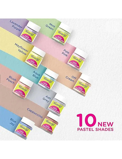 Fevicryl PASTEL ACRYLIC Colour (10 Shades)