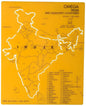 Omega India Map Stencil