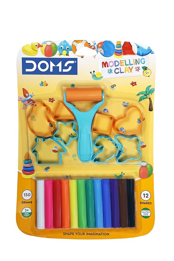 Doms Modelling CLAY 12 Shades