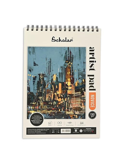 Scholar Artist Pad Novice 130 GSM (50 Sheets)