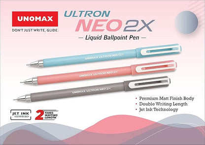Unomax Ultron NEO 2X Ball Pen (Pack of 5)