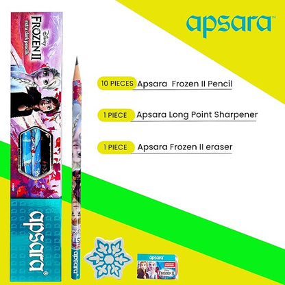 Apsara DISNEY FROZEN-II Pencil (Pack of 10)