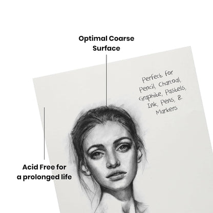 Scholar A4 Sketch Pack Drawing Sheet 270 GSM (24 Sheets)