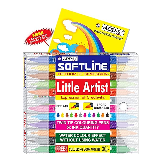 Add Gel LITTLE ARTIST  12 Dual Tip Pens