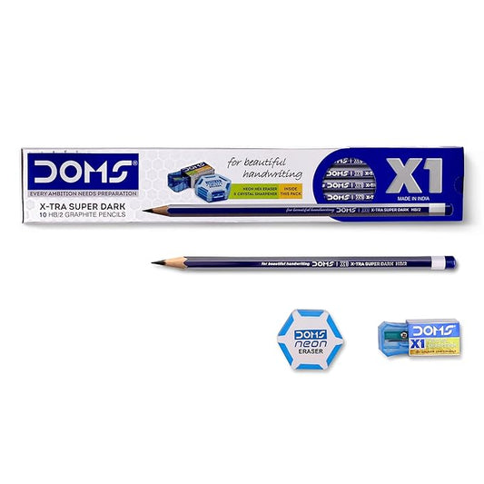 Doms X1 Pencil (Pack of 10)