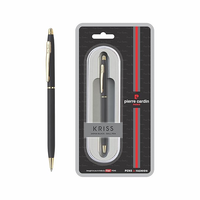 Pierre Cardin KRISS JAPAN BLACK Ball Pen