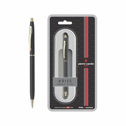Pierre Cardin KRISS JAPAN BLACK Ball Pen