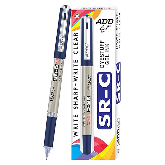 Add Gel SR-C Gel Ink Pen- Blue (Pack of 2)