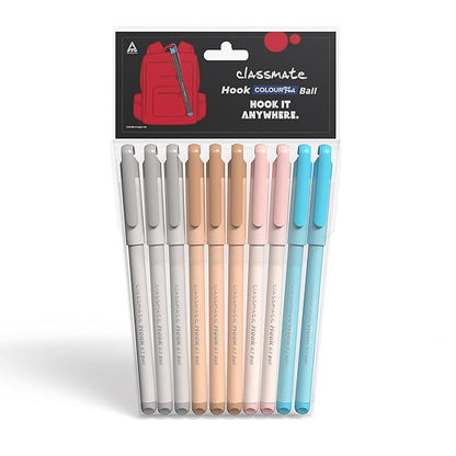 Classmate HOOK Ball Pen (Set of 10)
